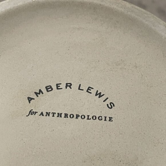 Amber Lewis Anthropologie Jayme Two-Tone Handled Porcelain Pitcher 125oz 10.25"H - Picture 8 of 11